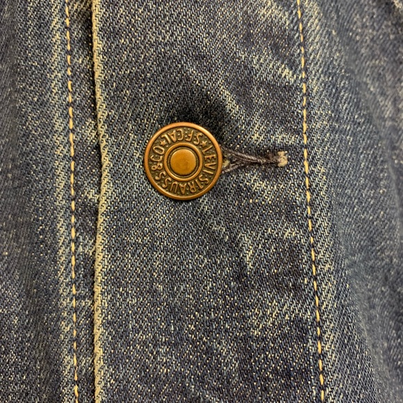 Levi’s Vintage Original Denim Jean Trucker Jacket - Picture 4 of 8